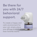 Cat Calming Diffuser Refills – Long-Lasting 30-Day Formula with Pheromones for Stress Relief, Relaxation, and Anxiety Reduction in Cats Easy to Use – (3 Refills)