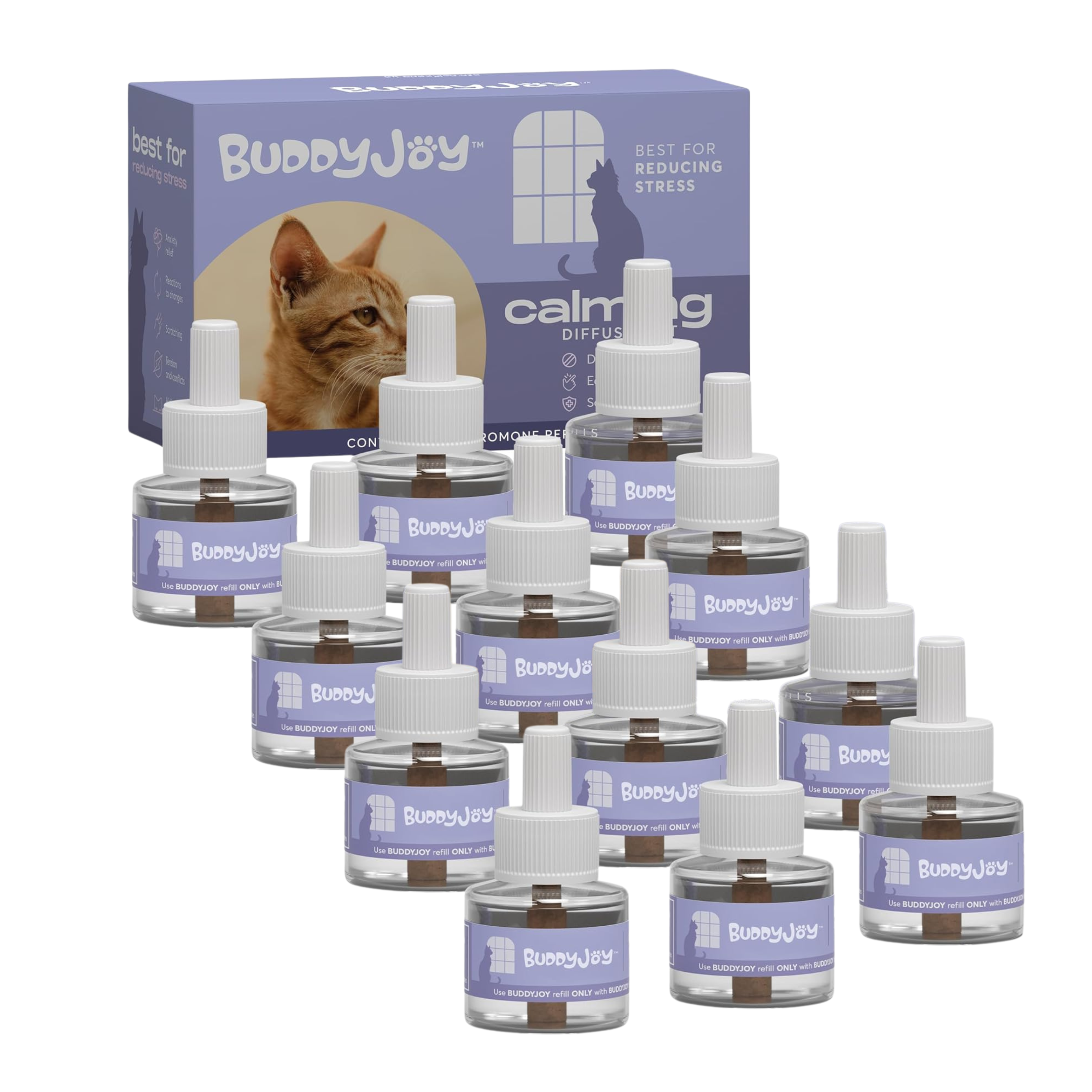 Cat Calming Diffuser – 12 Diffusers - For cats